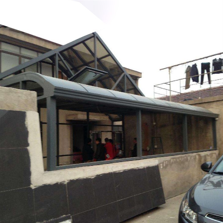 Waterproof Outdoor Aluminum Frame Polycarbonate Balcony Shed best